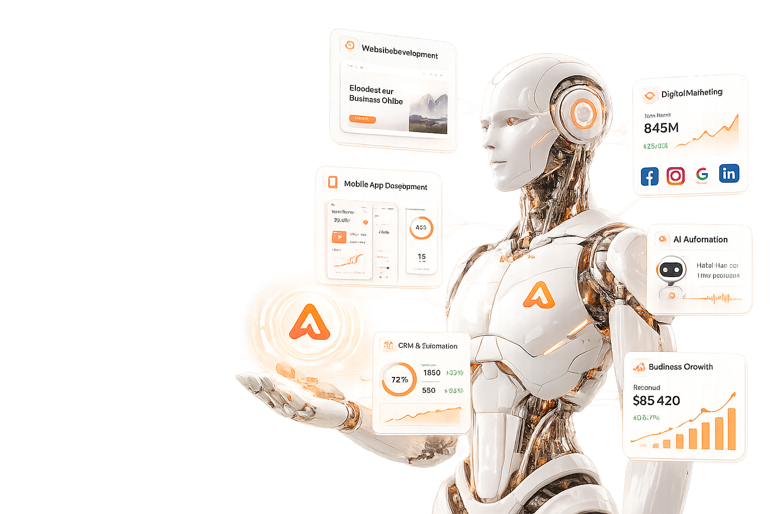 AI Robot Digital Growth